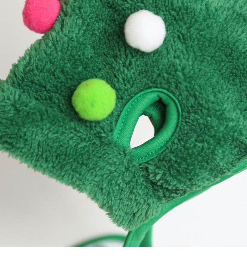 Pet Christmas Hat and Scarf Santa Scarf for Cat Dog Cosplay Dress up Holiday Costume Set New Year Festive Party Costume Accessories Puppy